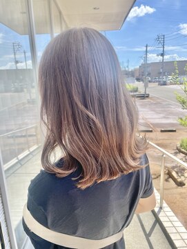 アメイジングヘアー 美沢店(AMAZING HAIR) ブリーチ×秋色ショコラブラウン◎