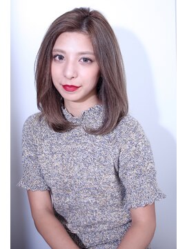 コルソ ケーツー 梅田 茶屋町(corso k-two) 【corso】シンプルな可愛さ大人グレージュカラー【茶屋町】