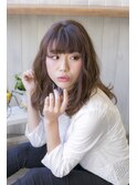 フォギーベージュ ふんわりウェーブ♪
