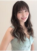 グラデーションロングレイヤー