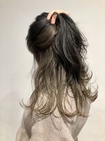 美容室 スタイルエキシティ(STYLE EKI CITY)&nbsp;ネイビーブラック×ミルクティーベージュ