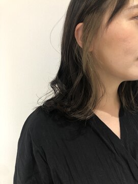 ノレン 目白(nolen) ミディアム　×  インナーカラー