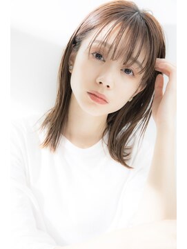 リノナ(Linona) 小顔外ハネミディアム☆☆20代30代40代大人かわいいくびれミディ