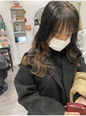インナーカラーベージュ