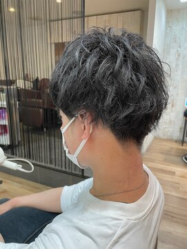 ハグ 横浜(HUG) 仕事でもOK☆地毛風ゆるスパイラルパーマ