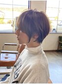 ショートカット/ハンサムショート/ミニボブ/切りっぱなしボブ