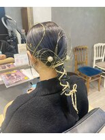 クレール ヘアーアンドスパ(Clair hair&spa) 成人式アップ