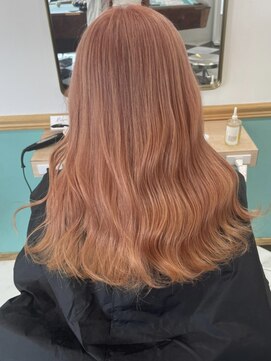 ゲーム 吉祥寺店(GAME) ダブルカラーミルクティーピンクベージュカラーハイトーンカラー