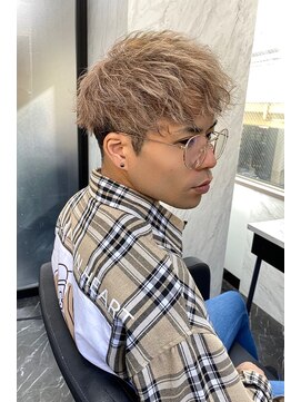 リア 大阪梅田(Ria) ~メンズ前下がりマッシュ~【Ria 大阪 梅田】