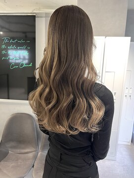 ファイブバイジエクト 堀江(FIVE by The Ect) ショコラアッシュ×ふんわりカール×髪質改善×ヨシンモリ☆20