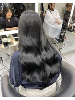 ロンドアヴァントゥス 池袋(Lond aventus)&nbsp;韓国レイヤー/韓国風/ボブ/髪質改善/黒髪/ブリーチなし〔池袋〕