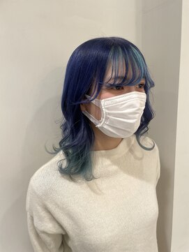 ルグランシャトー(Le grand chateau) BLUE × pale BLUE