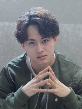 サンズ 梅田(SUNS) 波巻きセンターパート