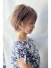 【艶×透明感】カラー+1ステップトリートメント+カット￥11.550