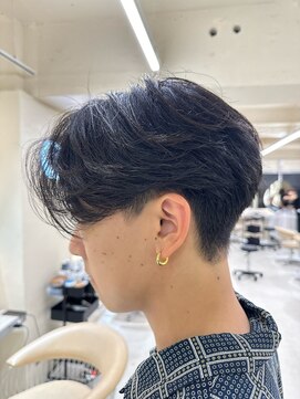 ニコ トウキョウ ヨコハマ(nico) メンズ/センターパート/ニュアンスパーマ