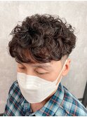 フェザーパーマ【やや強め】