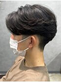 薩摩川内シャドウパーマ波巻きスパイラルパーマツイストパーマ