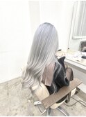 ホワイトシルバー/ハイトーンカラー/ブリーチ2.5