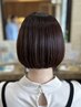カット＋オーガニックグレイケアカラー＋TOKIOトリート＋marbbマイクロバブル