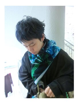 ノラ シブヤ(NORA) 水色カラーくすみブルー