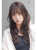 イメチェンホワイトブロンド外ハネボブ美髪ワイドバング韓国黒髪