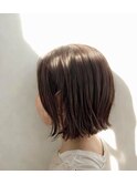 切りっぱなしボブ　2503