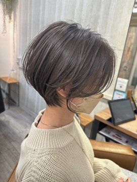 ハノンバイリンクス(Hanon by LINKTH) 【Hanon 大宮】大人ショート/ヘルシースタイル/シルキーベージュ