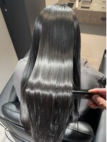 ルナス 福岡天神(LUNAS) 美髪矯正×髪質改善トリートメント【ダークアッシュ】