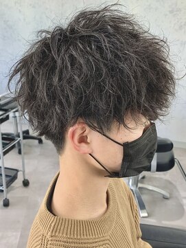 ウノ(U.No.) スクリューパーマ 長野市美容室 メンズパーマ