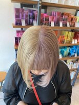 シモン(SIMON)&nbsp;ツートンカラー/半田/知多/半田美容室/知多美容室