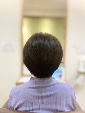 ヘアー グリーン(hair green) 30代40代50代/ショートボブ/大人丸みボブ【新百合ヶ丘美容院】