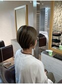 上品なショートボブ