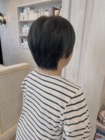 キャアリー(Caary)&nbsp;福山美容室caary 大人くびれショート骨格補正透明感60代50代