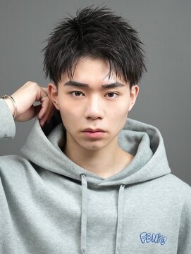 リップス レイ ギンザ(LIPPS Ray GINZA) ツーブロック刈り上げ爽やか短髪シャープツイスト30代男性