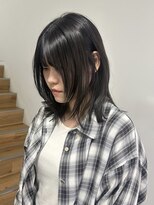 ヨーク(YOKE)&nbsp;【YOKE】ダークグレージュレイヤーボブくびれボブミディアム