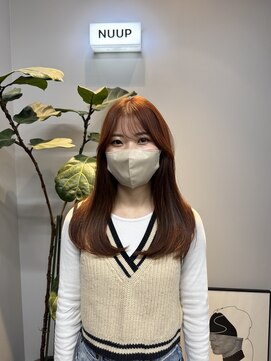 ヌープヘアーアイス(NUUP.hair ici) オレンジブラウン/オレンジレッド/暖色カラー/ブラウン