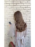 ハイライトブリーチダブルカラーレイヤーカットくびれレイヤー