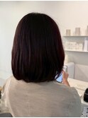 【武蔵小杉】深みレッドの艶ロブ