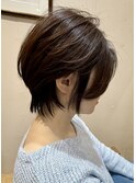 大人くびれショートボブ