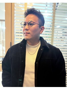 ロライマ 中目黒(roraima) メンズ/刈り上げベリーショート/くせ毛/ウエット/黒髪