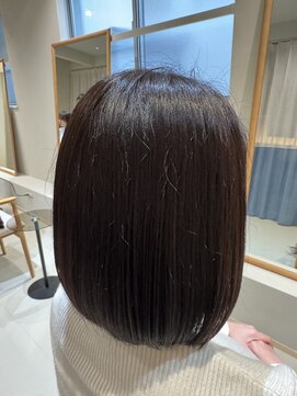 きのま 東白楽 東神奈川 髪質改善カラー×ハホニコトリートメント