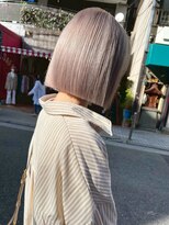 レイム(LAME) ウルフボブ マッシュウルフ ボブパーマ ミルクティーベージュ