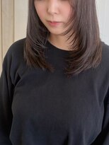 ネオリーブシェリエ 浅草店(Neolive cherie) ミディアムヘアーでレイヤーカット