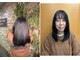 シンラヘアー(SINRAhair)の写真/【ご新規様撮影モデル】ネオメテオストレート+メテオカラー+カット¥9,500