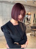 ワンホンレイヤー/ミルクティーブロンド/ダークブルー 銀座