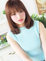 ヘア ジュレ ドゥ(hair jurer deux)&nbsp;【ヘアジュレドゥ 花井】 ナチュラル可愛いロブセミディ