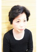 お着物にもピッタリショートスタイル