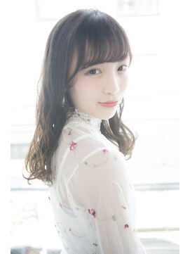 サロンドミルク 原宿(salon de MiLK) 【salon de MiLK 原宿】ゆるふわ軽やかカラー