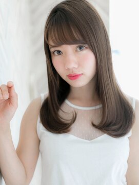 ローマ ギンザ(ROMA Ginza) 『ROMA』絶妙バランスの小顔バング×柔らかシルキーストレート