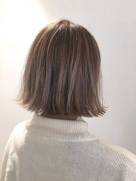 アルジャーノン グリーン(ALGERNON GREEN) 透明感ボブ【松本直己】